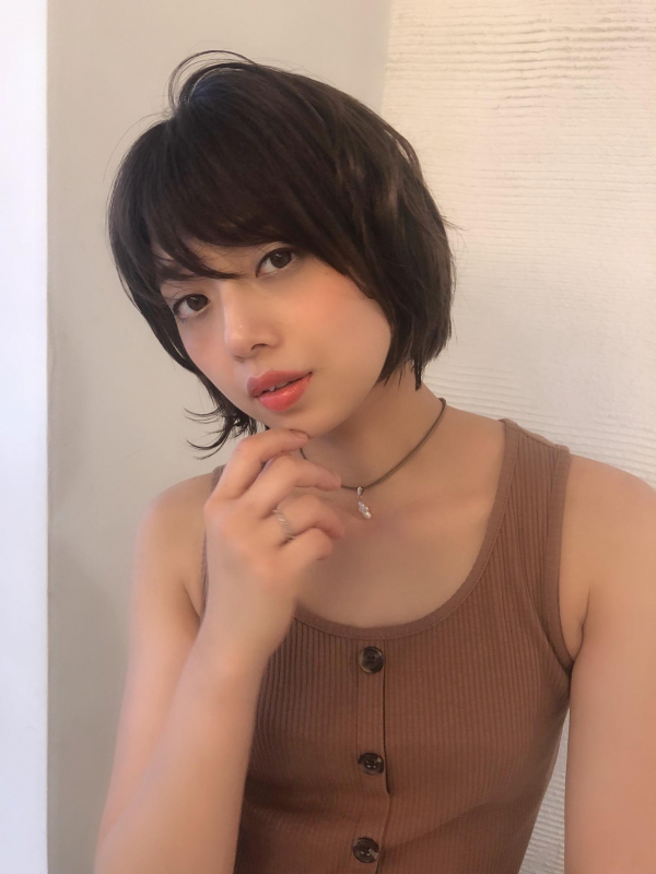 若く見える髪型　カジュアルショート/横浜美容院ラムデリカYU