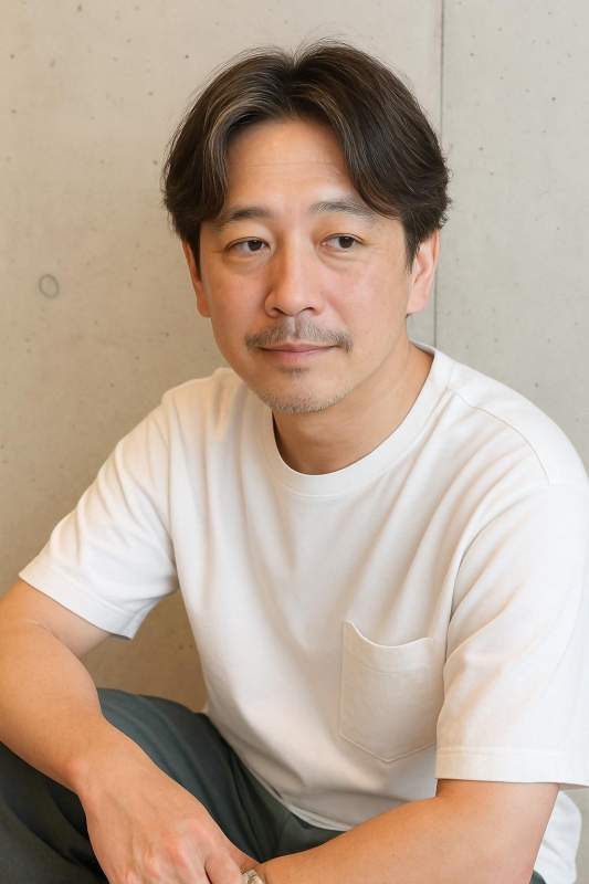 大人男性◎センターパート