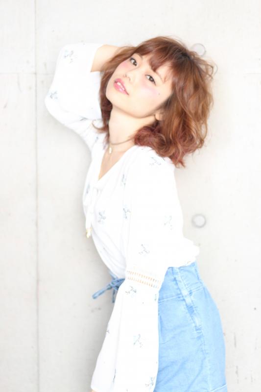 若く見える髪型30代ママガール/横浜美容院ラムデリカYUKA