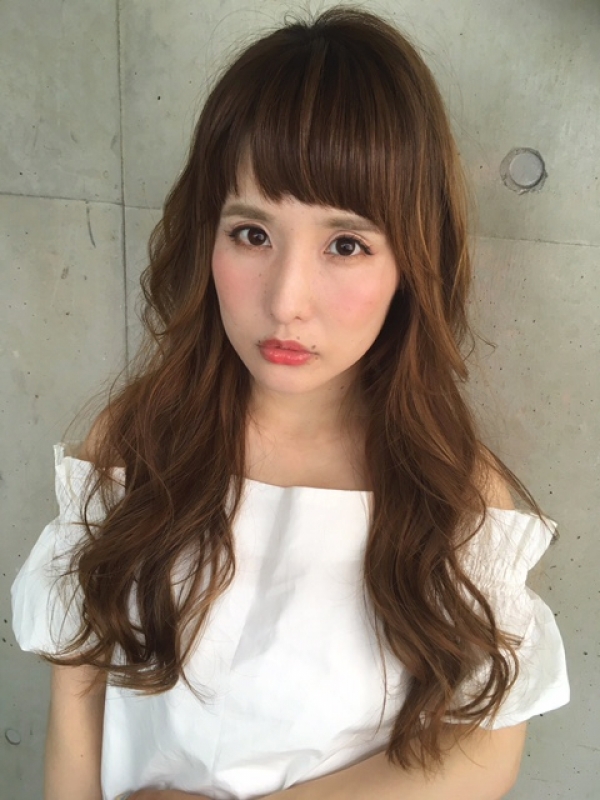 若く見える髪型30代ママのロング/横浜美容院ラムデリカ