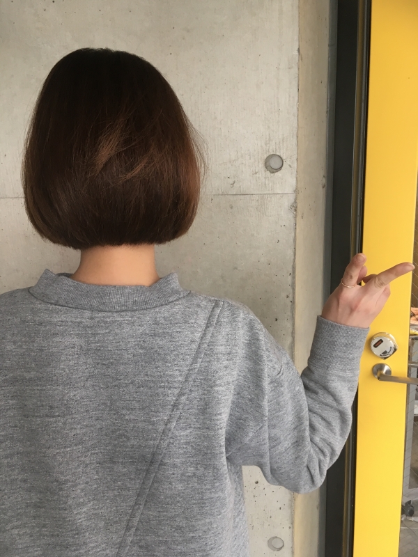 ツヤツヤボブがお似合いのCさん
